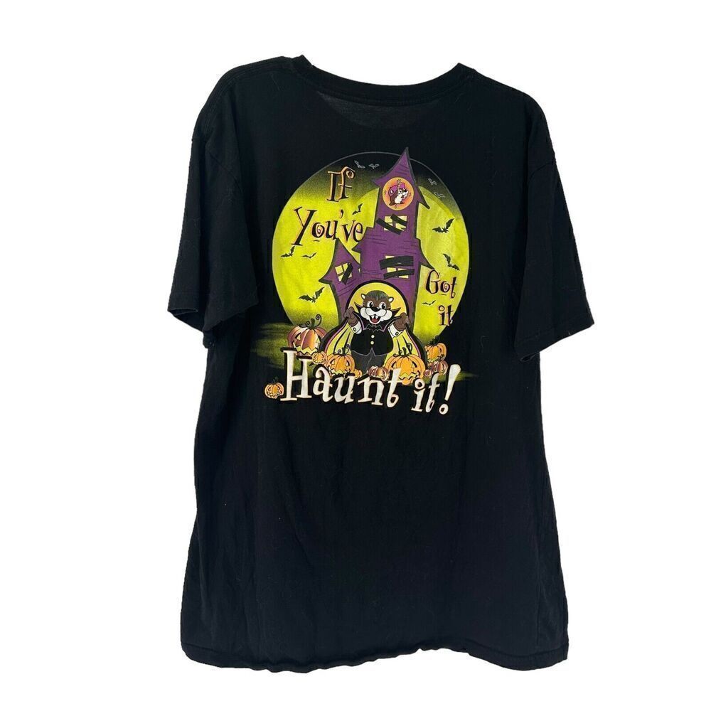 Bucees Halloween T Shirt Black Short Sleeve Size XL If Youve Got It Haunt It